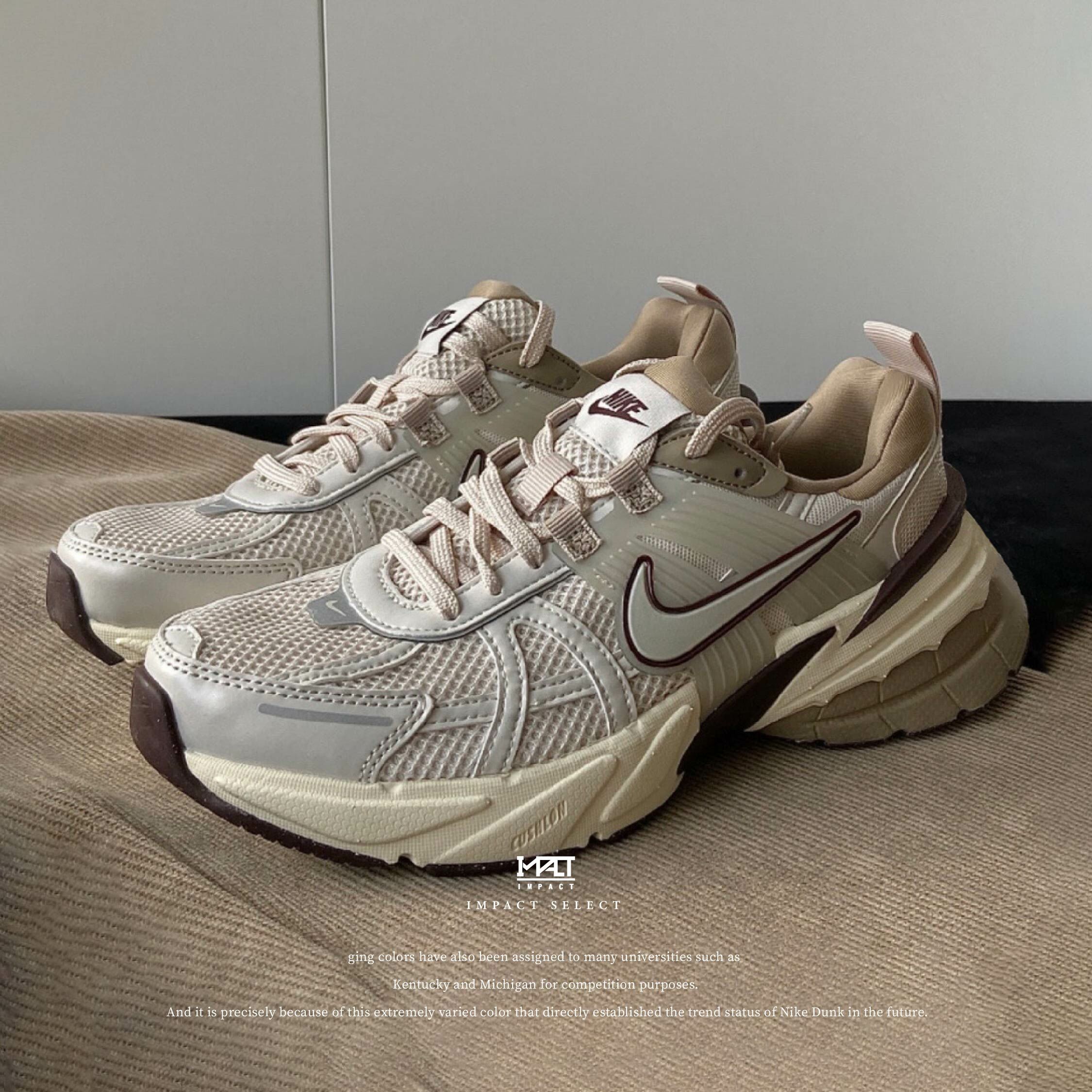 Nike V2K Run 可可牛奶 美拉德 巧克力 白棕 FD0736-103