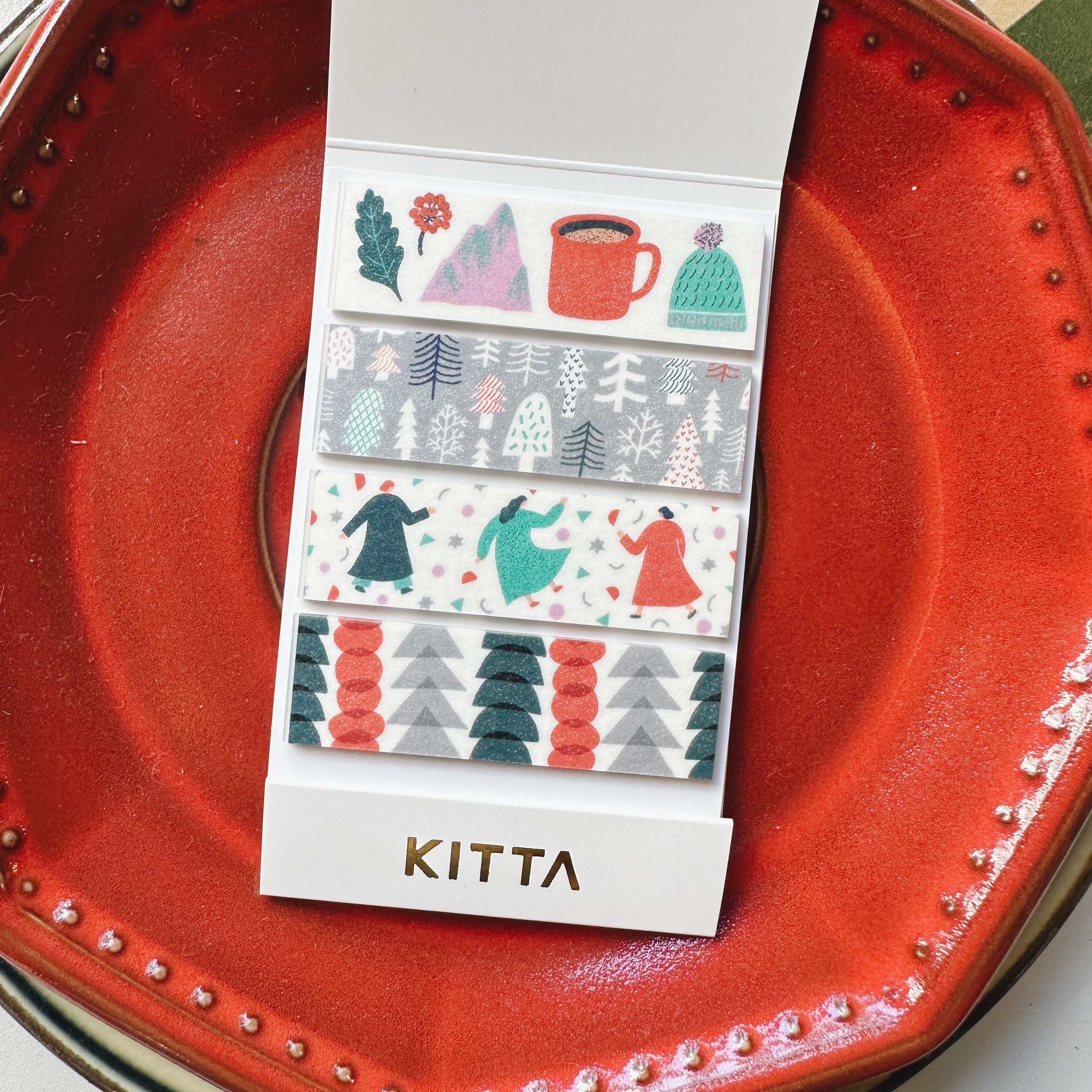 聖誕限定款 隨身攜帶和紙膠帶 ｜日本日本 KITTA