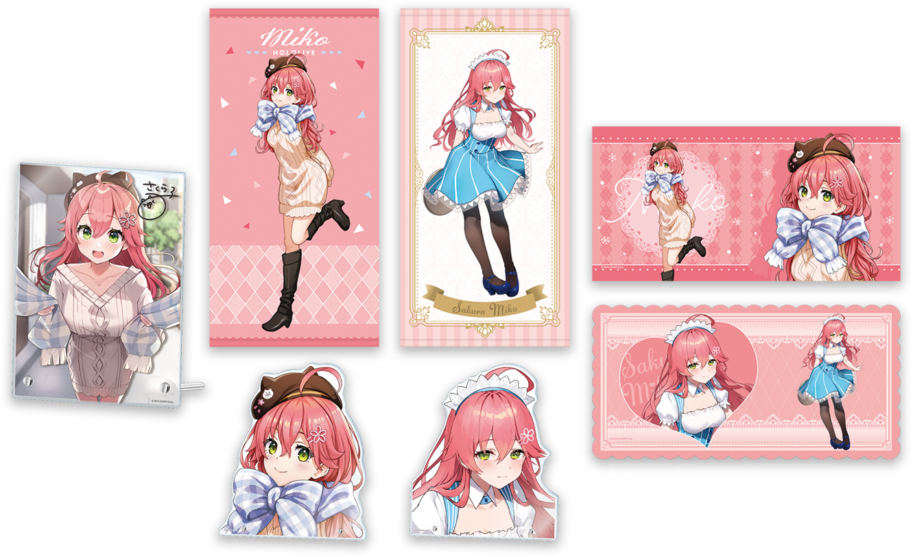 「官方代購」Hololive x Lawson 第5彈 周邊 #5 推し活SET 🤖⚒🌸☄️🌽🏴‍☠️