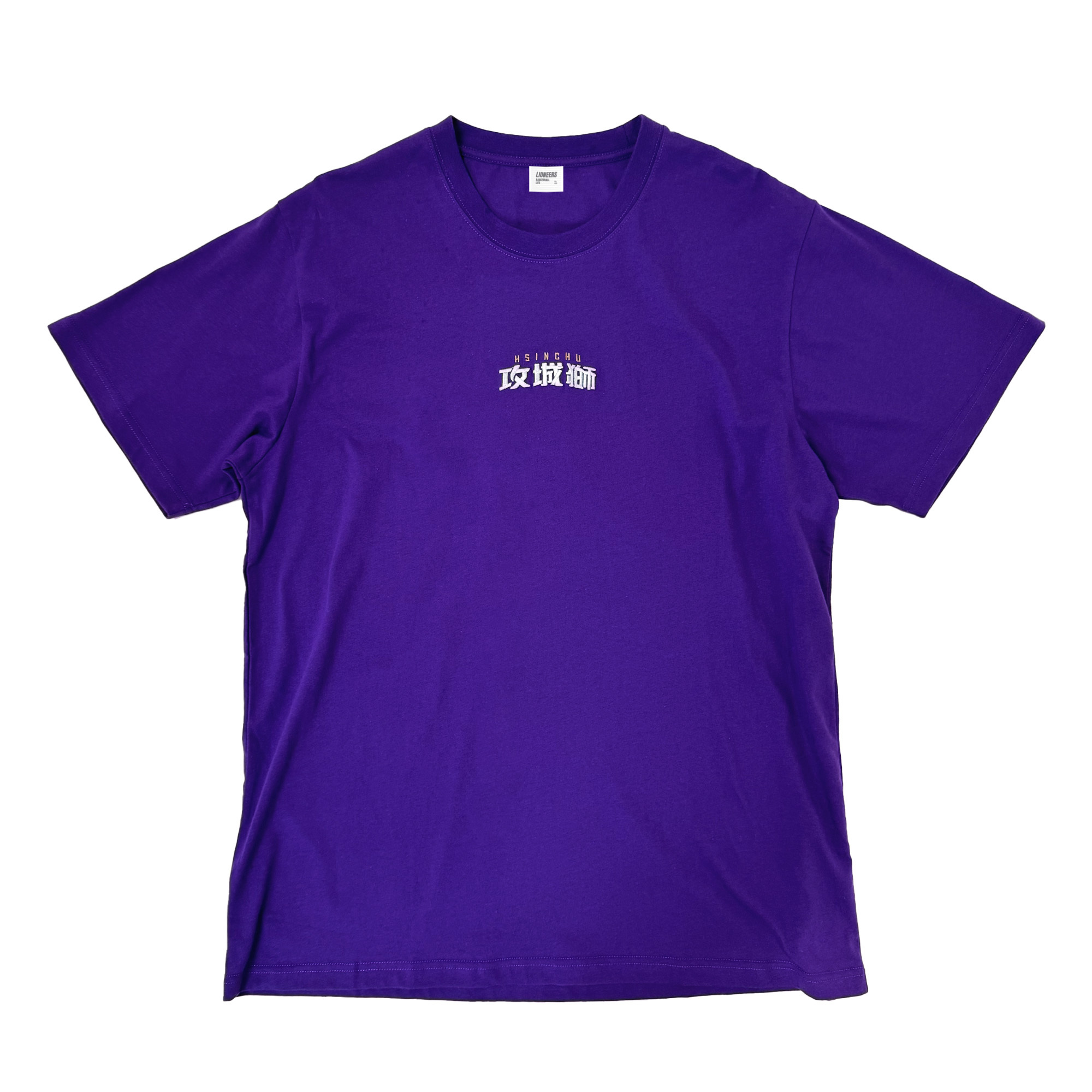 23-24 攻城獅繡花休閒短TEE | 紫