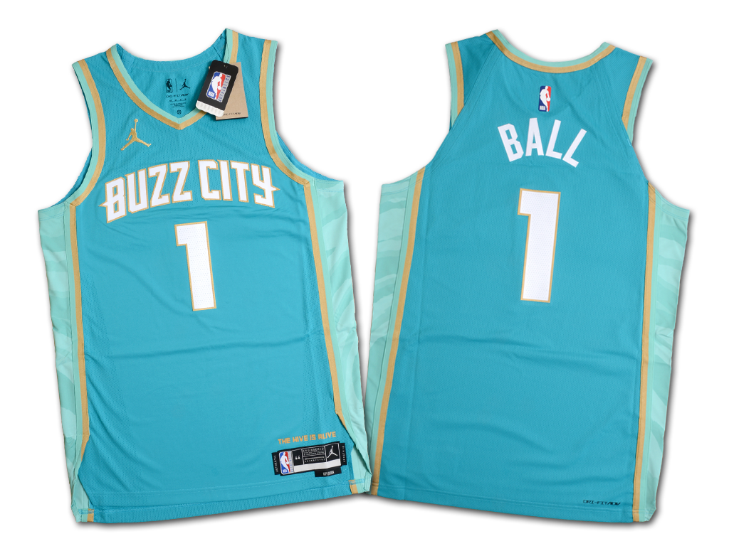 Nike 夏洛特黃蜂隊 LaMelo Ball 城市版 球員版 球衣