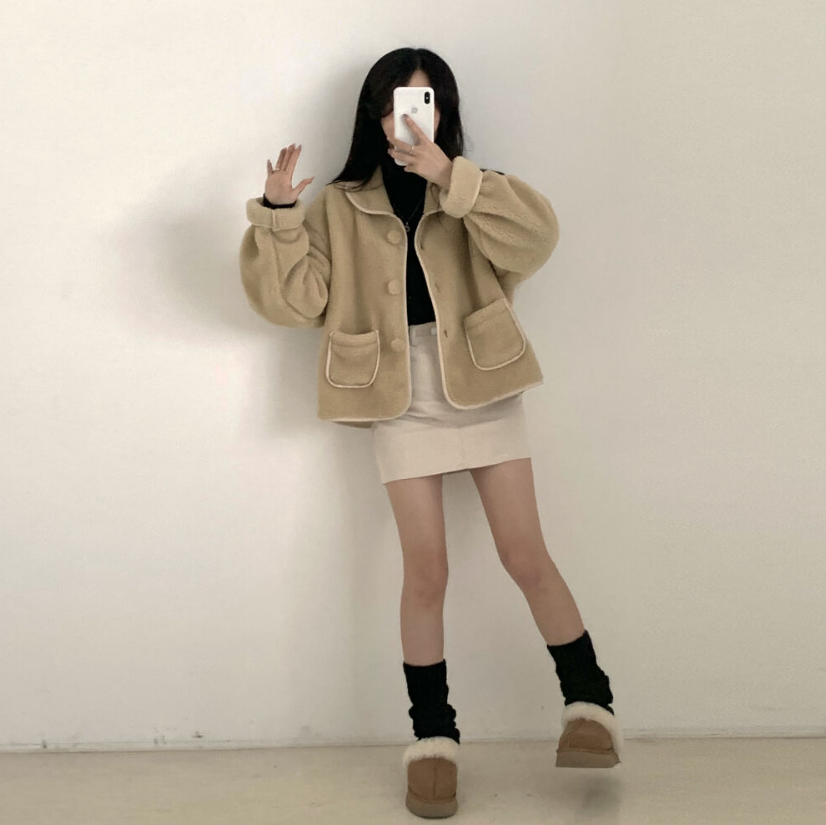 毛毛外套