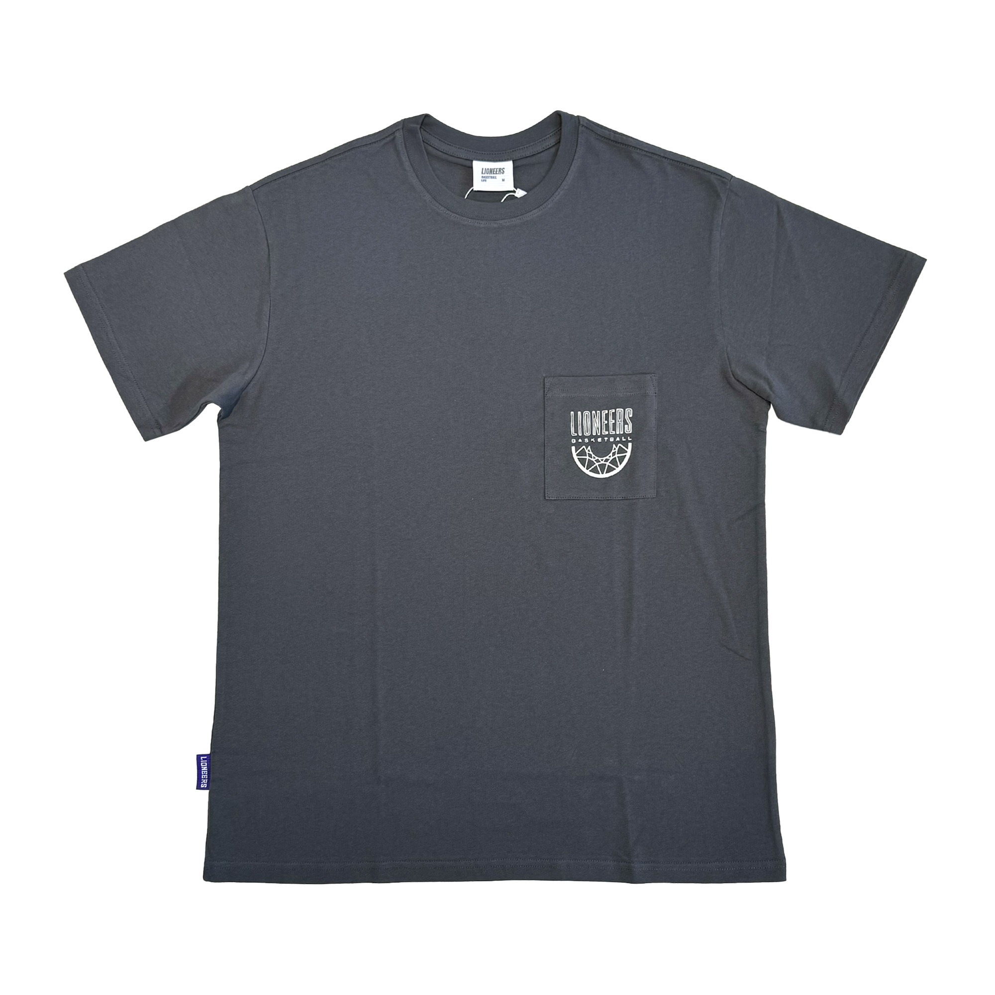 23-24 籃網LOGO口袋短T|鐵灰