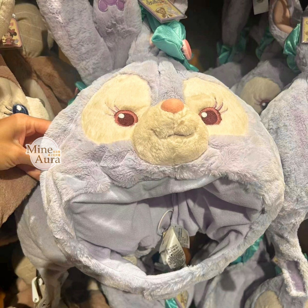 (限時特價) 史黛拉露 星黛露 StellaLou 絨毛立體大頭 造型帽 -上海迪士尼樂園