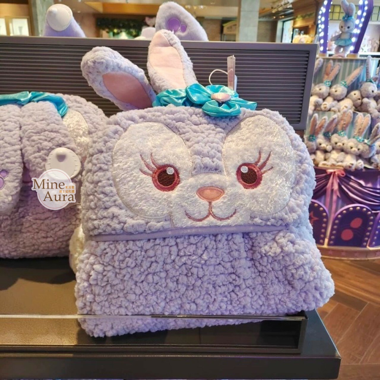 (限時特價) 史黛拉露 星黛露 StellaLou QQ毛 連帽造型 披肩 毛毯 可摺疊收納 -上海迪士尼樂園