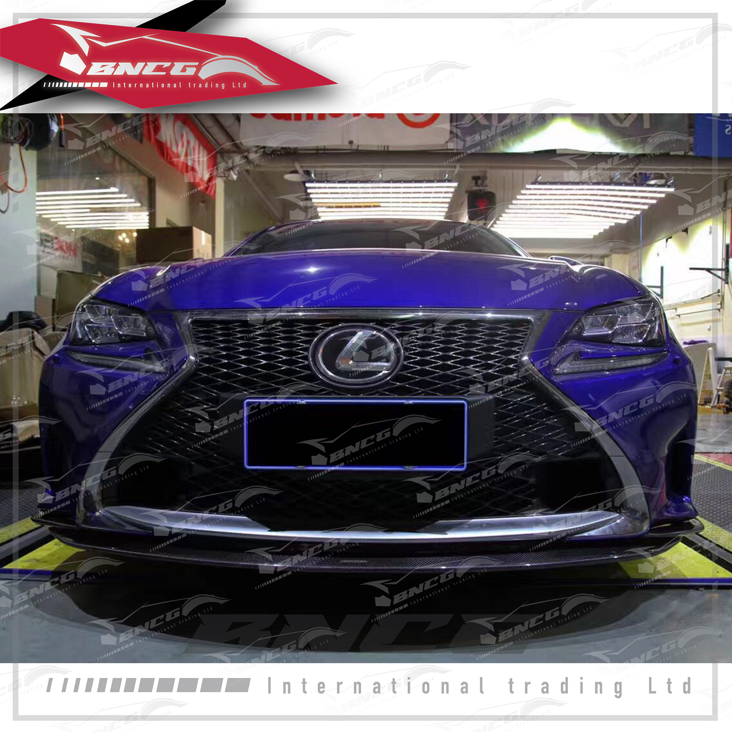 凌志 Lexus RC F Sport 卡夢 碳纖維 外觀件 空力套件 前下巴 後下巴 側裙 尾翼