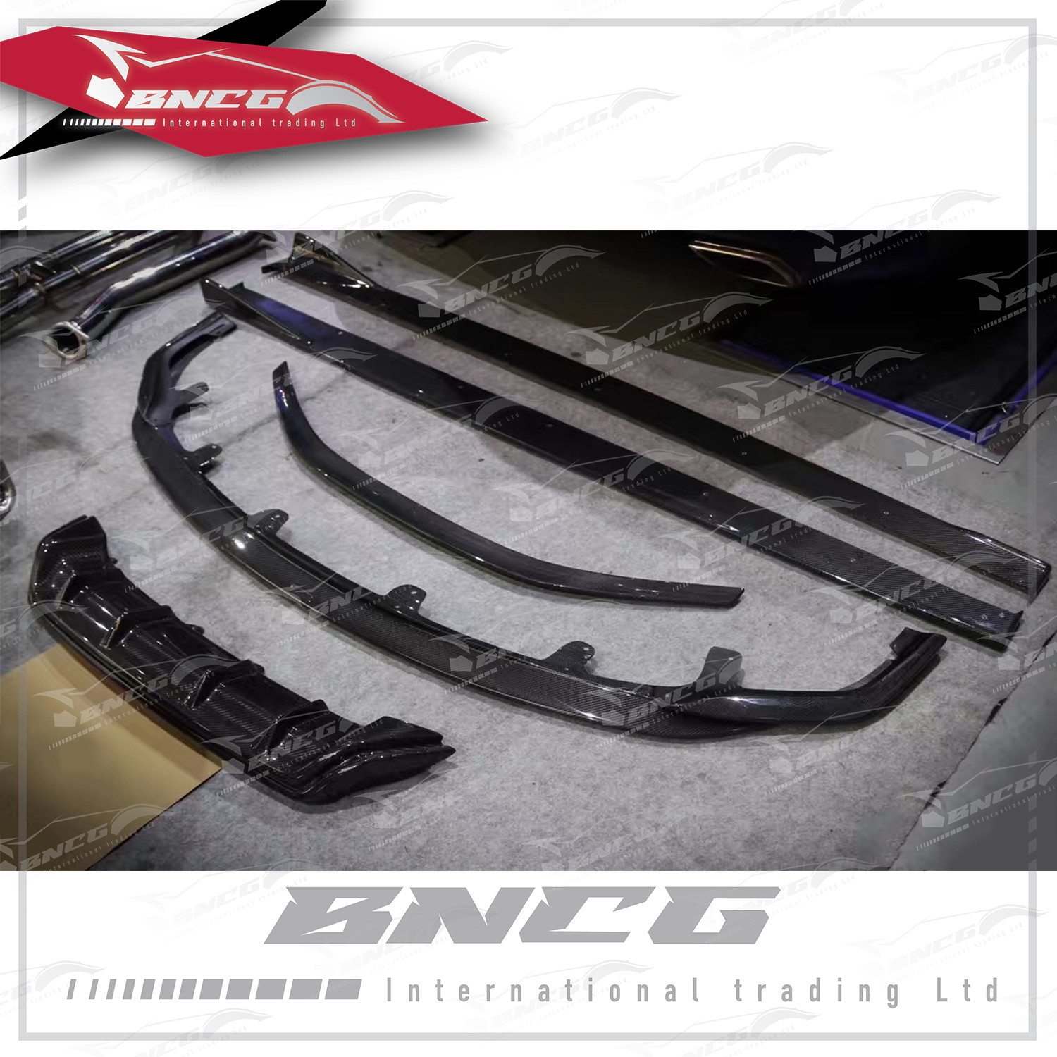 凌志 Lexus RC F Sport 卡夢 碳纖維 外觀件 空力套件 前下巴 後下巴 側裙 尾翼