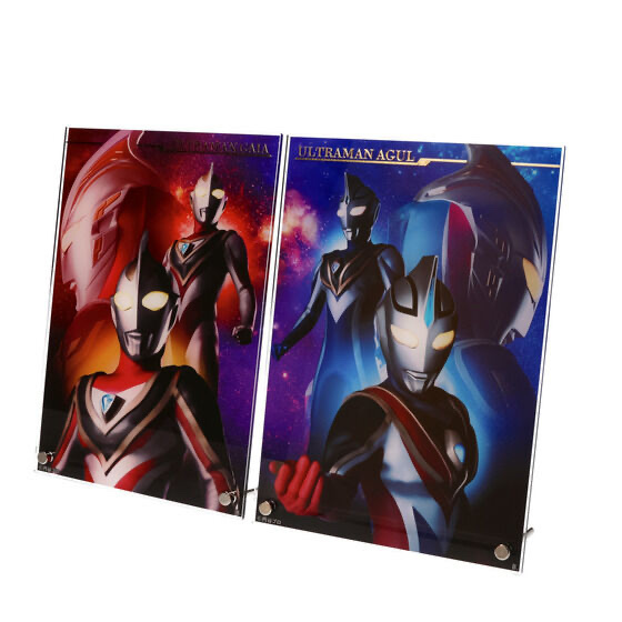 Pbandai 預訂2024/4月 ウルトラマンガイア 箔付きアクリルボード（全2種）