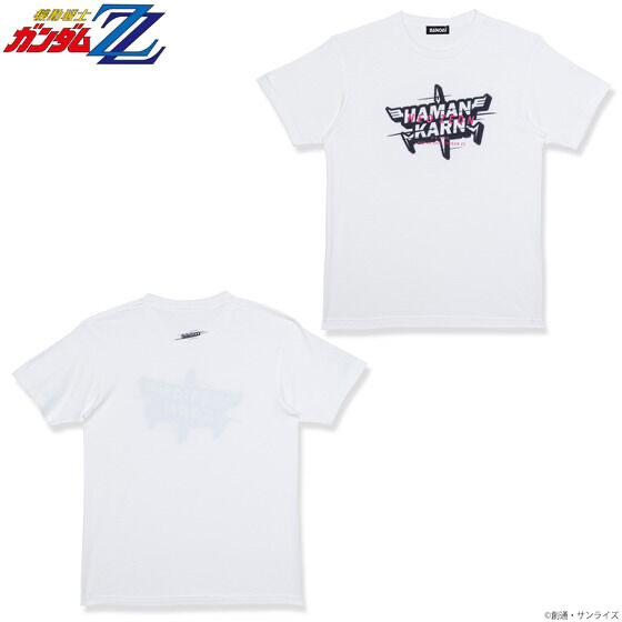 Pbandai 預訂2024/1月 機動戦士ガンダムZZ ハマーン・カーンシリーズ Tシャツ ホワイト