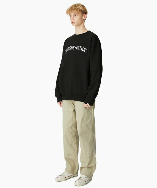 <黑五特價> THISISNEVERTHAT 拱形LOGO刷毛大學踢