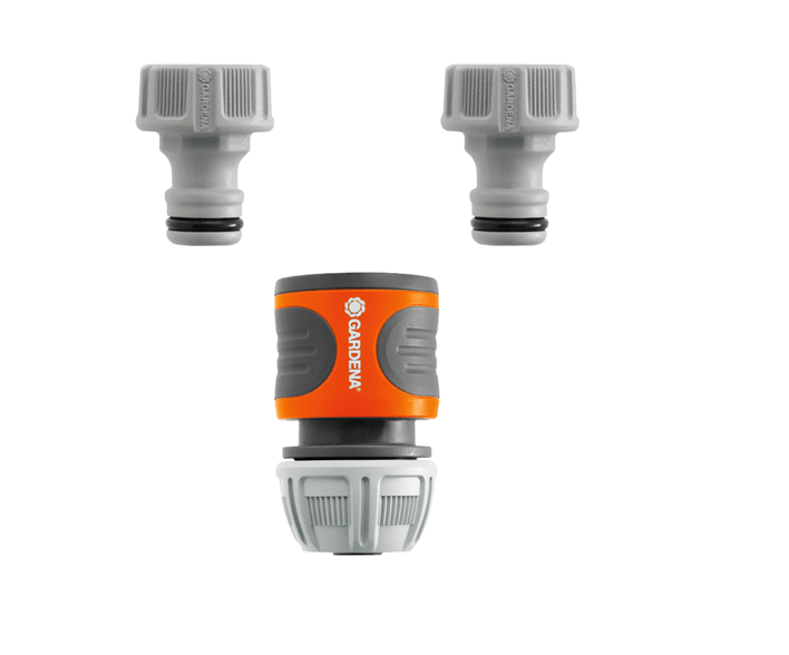 "GARDENA" 德國快接吸輪套裝(18201x2+18215x1)(吸塑裝)(10個/盒)-[18286]