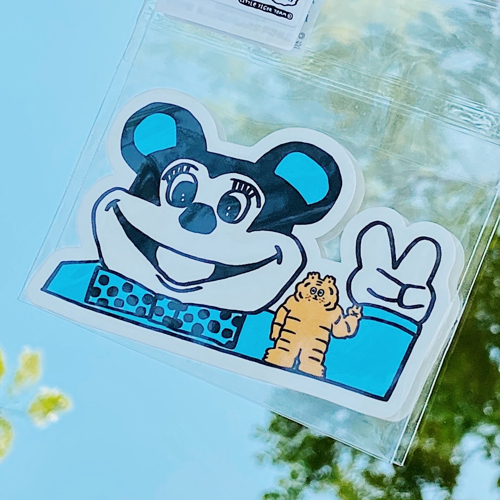 ericoco 小虎day｜防水貼紙｜花蓮米老鼠