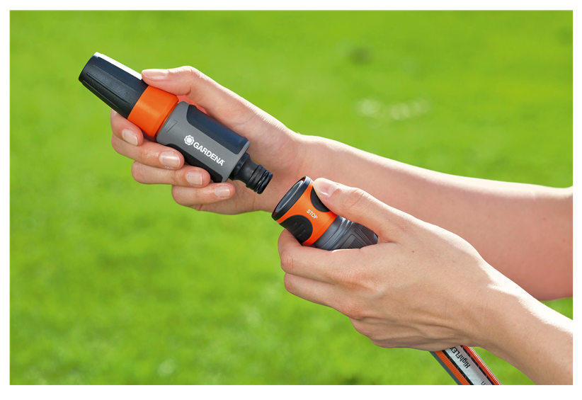 "GARDENA" 德國3/4"截流吸輪(吸塑裝)(12個/盒)-[18214-20]