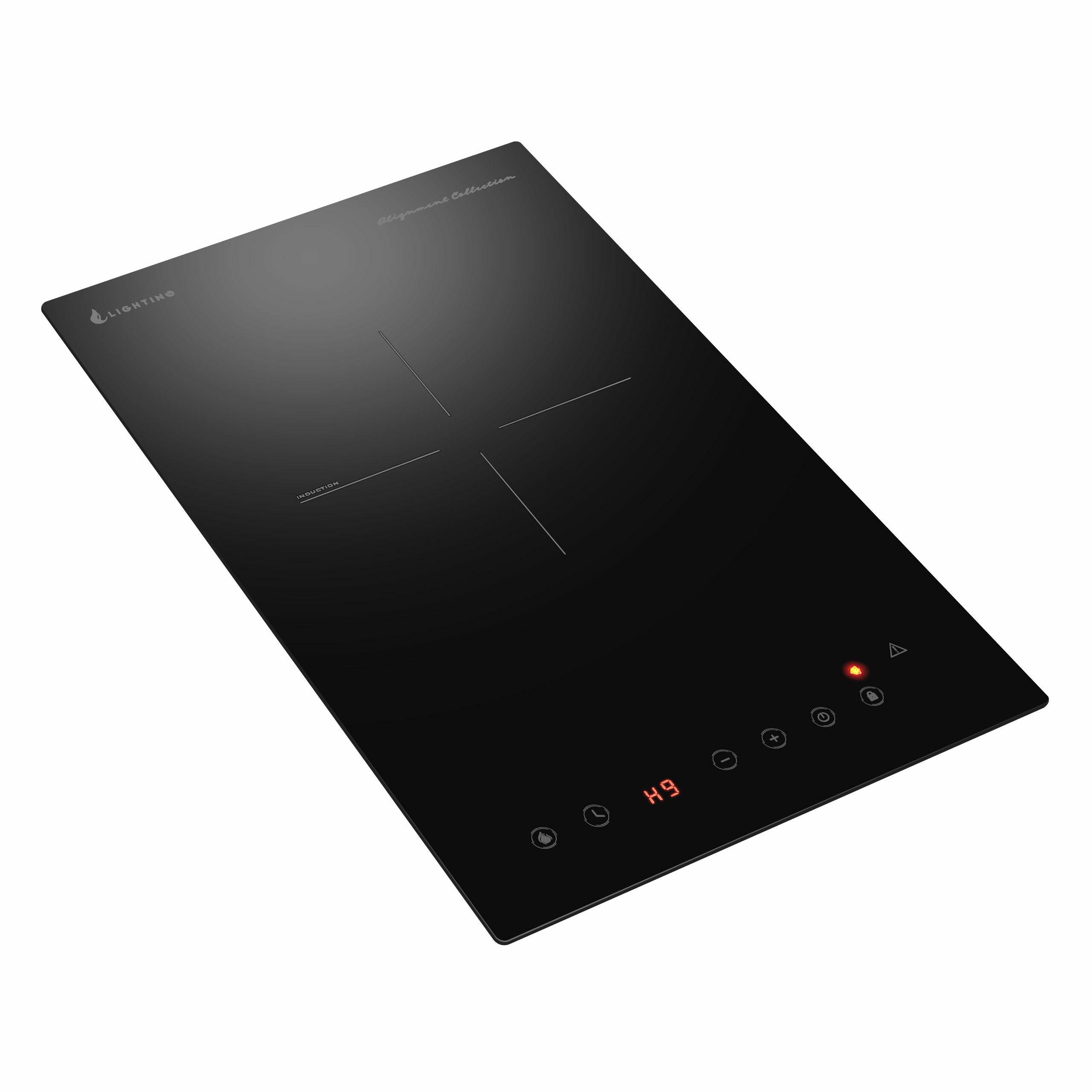 星暉 Lighting   LGE01CNB‧座檯‧嵌入式‧單頭電磁爐‧2800W‧香港行貨,原廠2年保養‧