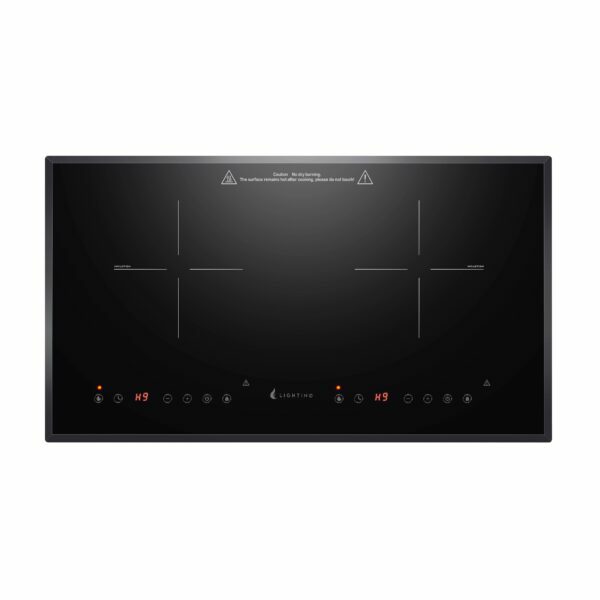 星暉 Lighting  LGE55CNB‧座檯‧嵌入式‧雙頭電磁爐‧2800W‧香港行貨,原廠2年保養‧