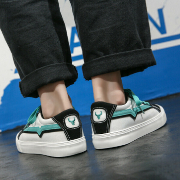 Spring breathable canvas shoes and casual low-kick shoes