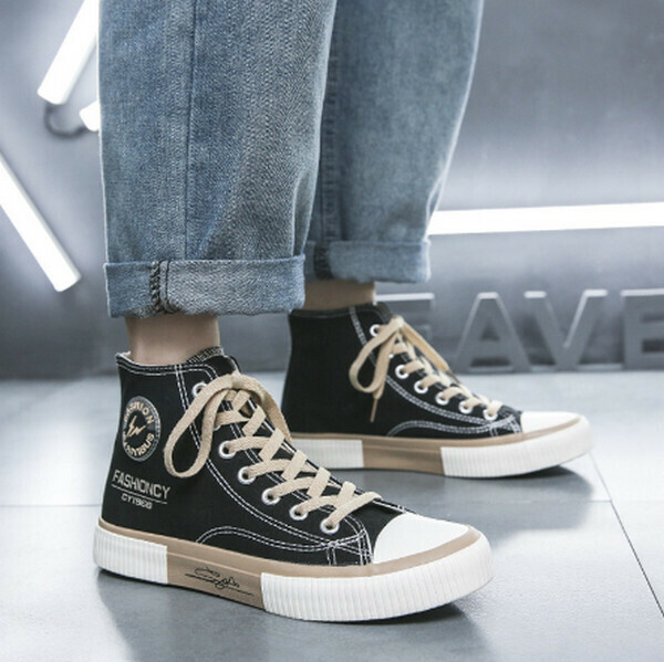Spring and autumn casual canvas shoes