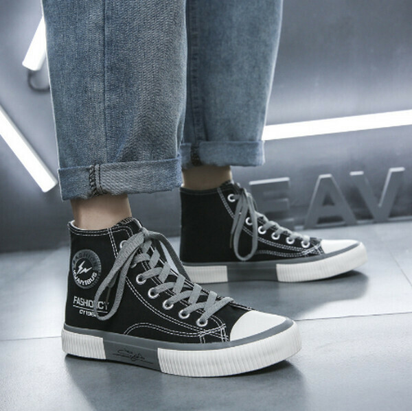 Spring and autumn casual canvas shoes