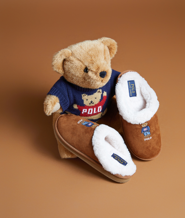 POLO Ralph Lauren Slide毛毛拖鞋