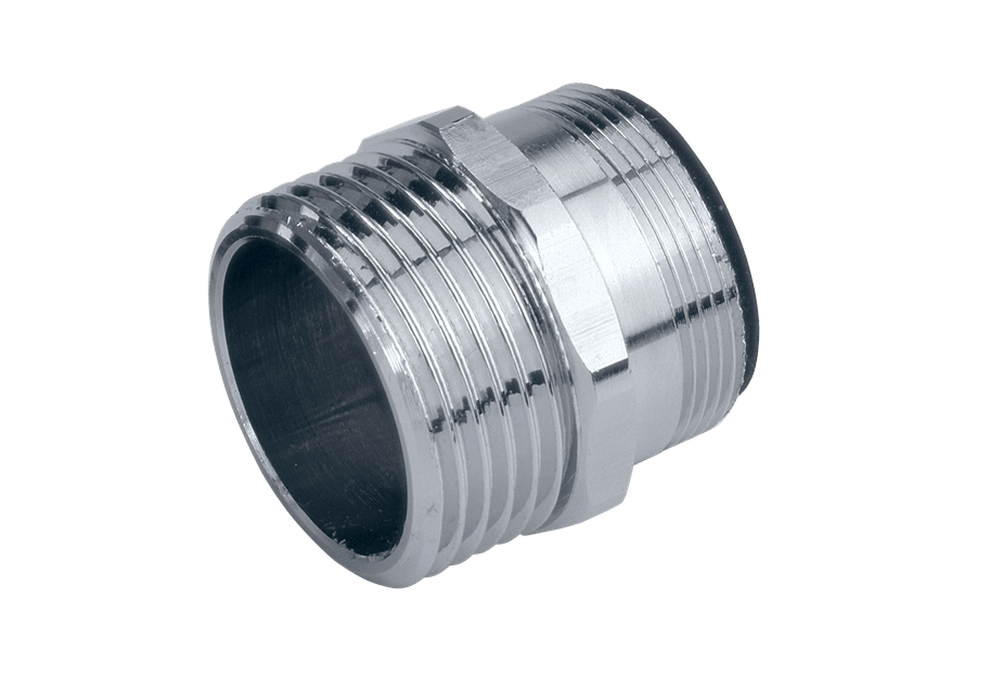 "GARDENA" 德國(M24外螺紋+3/4"外螺紋)粗幼牙螺紋轉換器(內螺紋/水龍頭專用)(吸塑裝)(6個/盒)-[18209]