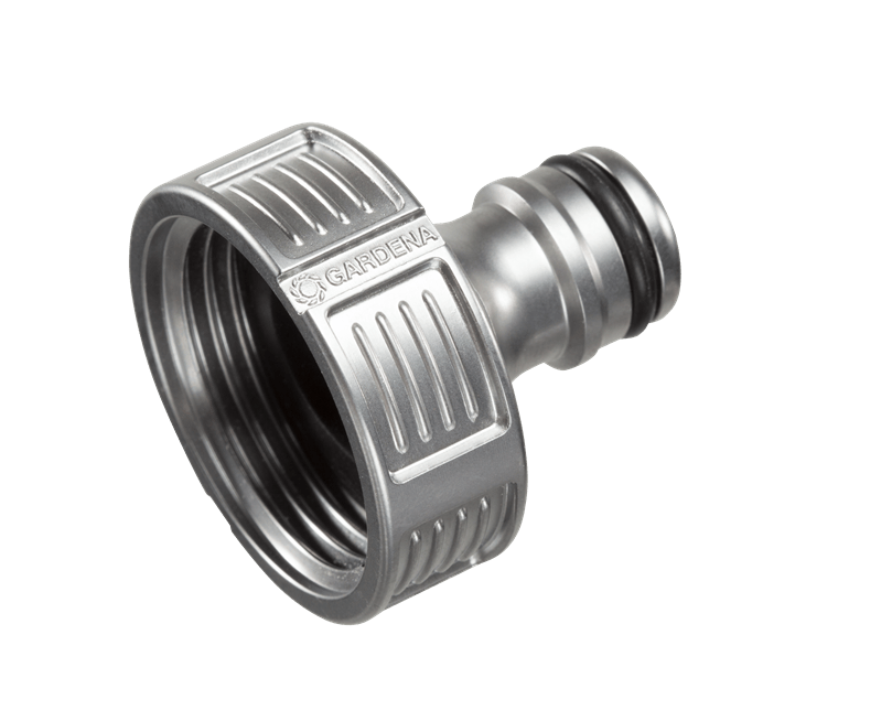 "GARDENA" 德國1"合金水喉快駁(防濺水咀)(吸塑裝)(6個/盒)-[18242]
