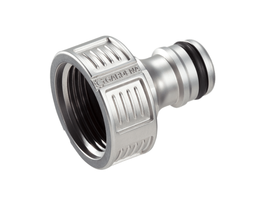 "GARDENA" 德國3/4"合金水喉快駁(防濺水咀)(吸塑裝)(12個/盒)-[18241]