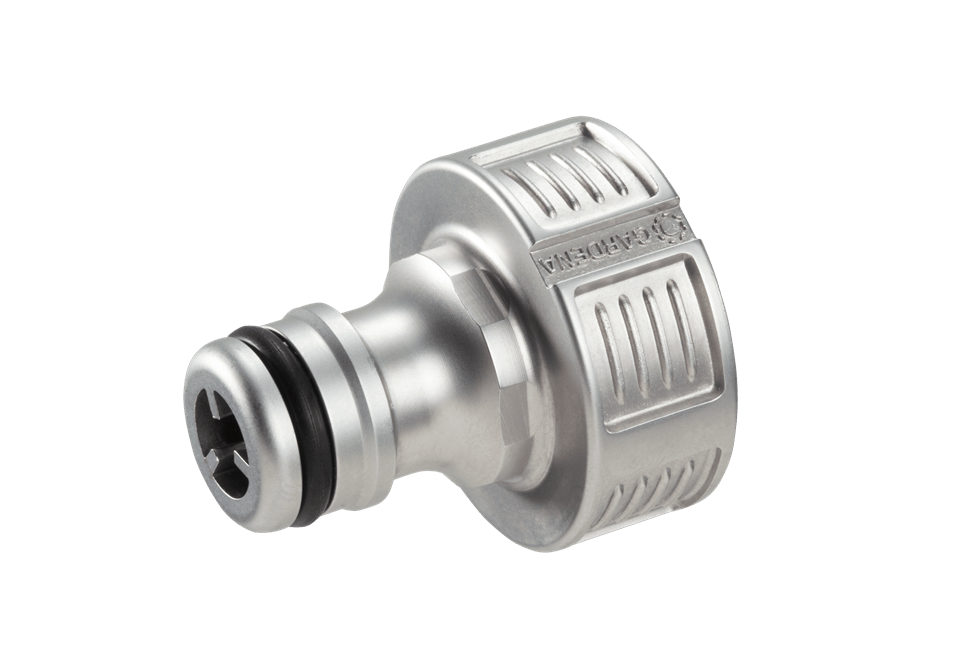 "GARDENA" 德國3/4"合金水喉快駁(防濺水咀)(吸塑裝)(12個/盒)-[18241]