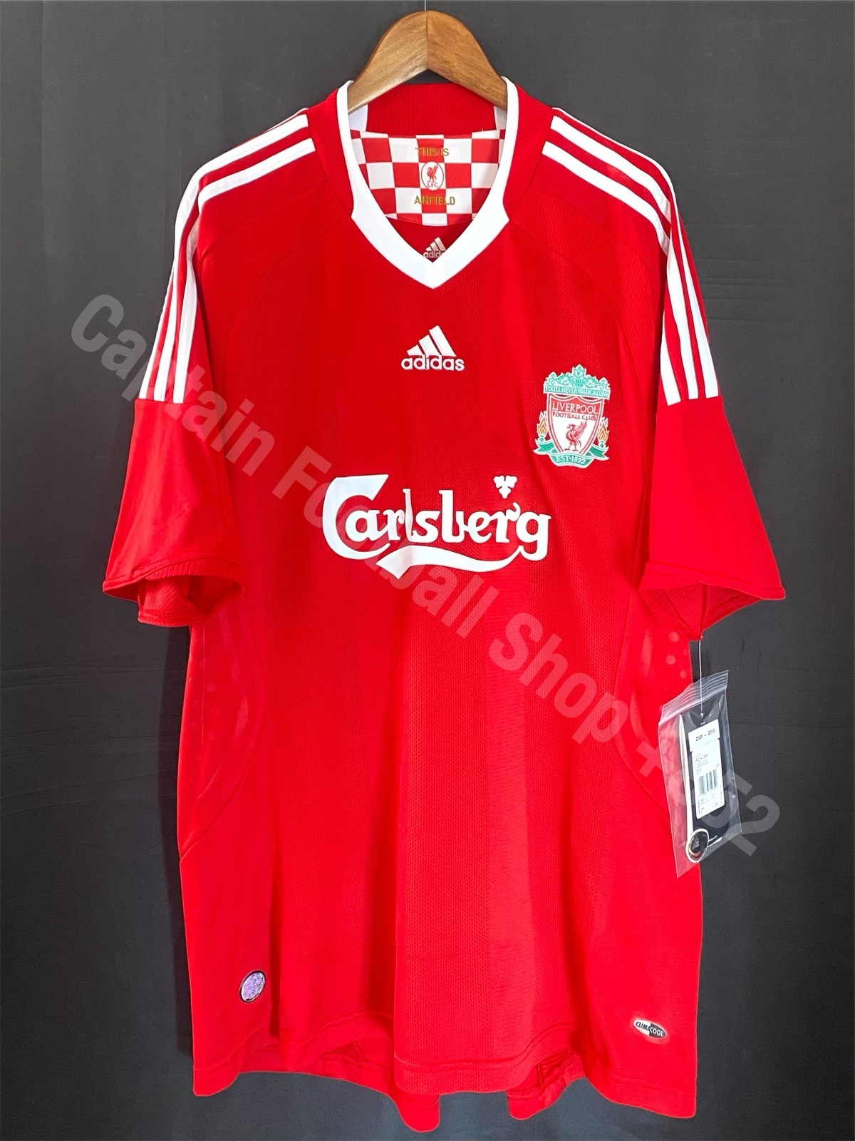 (BNWT) Liverpool 2008-2010 Adidas Home Shirt