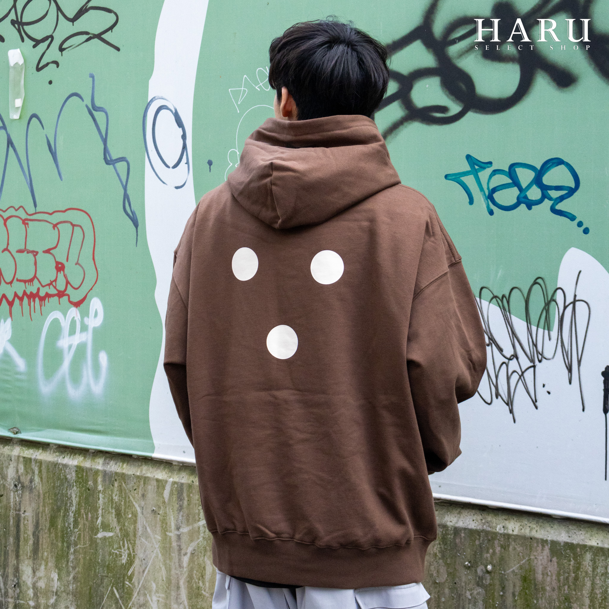 陳冠希 Clot Innersect x Jerry FOG Essentials 三生萬物 3號 胸口數字 毛巾底 時裝設計重磅帽Tee INN23FWTHD36