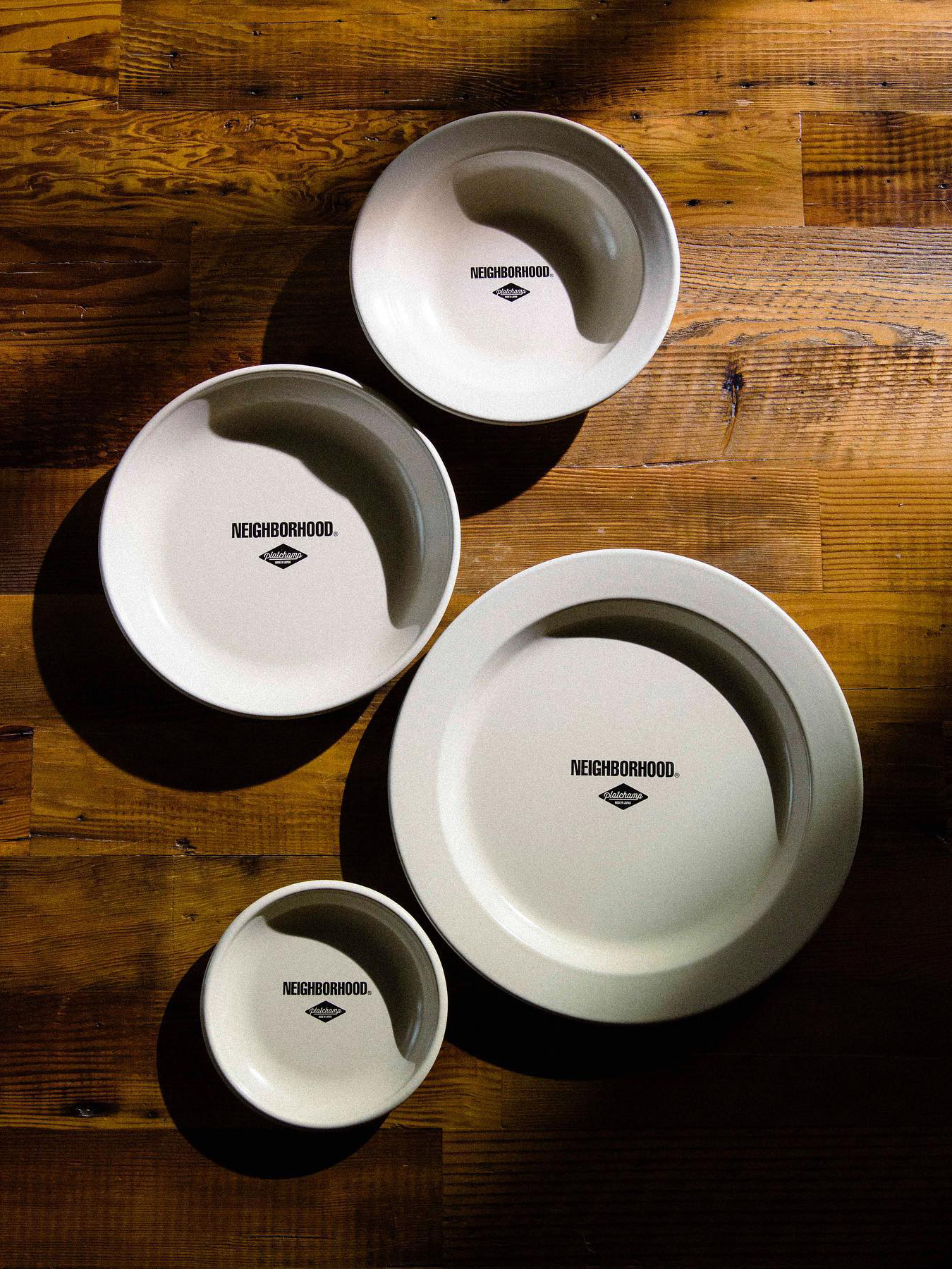 NEIGHBORHOOD x PLATCHAMP EN-PLATE 琺瑯盤