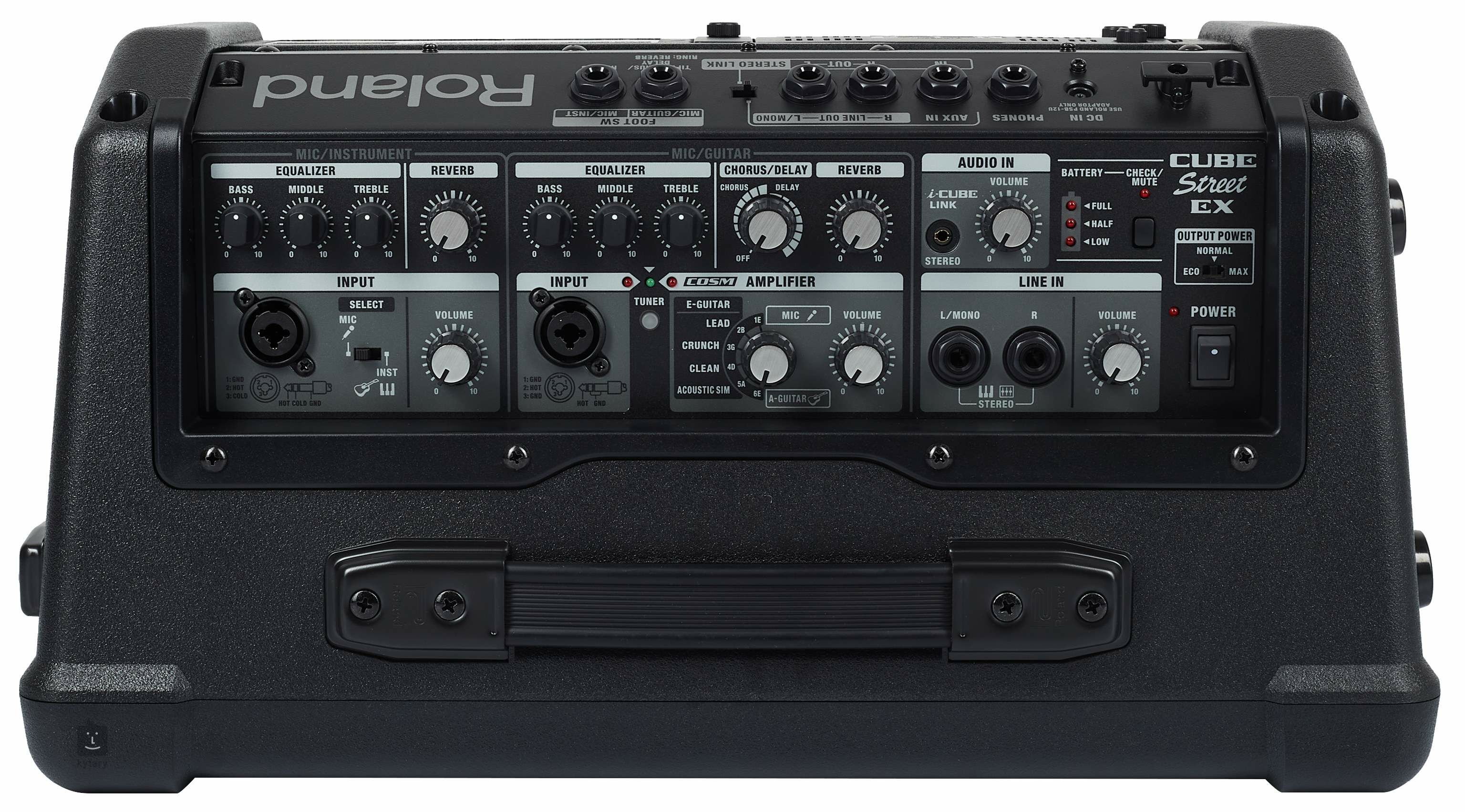 【美品】ROLAND　Cube Street EX　50W　① Amazon.com: Roland Cube-ST Street EX Battery-Powered 50-Watt