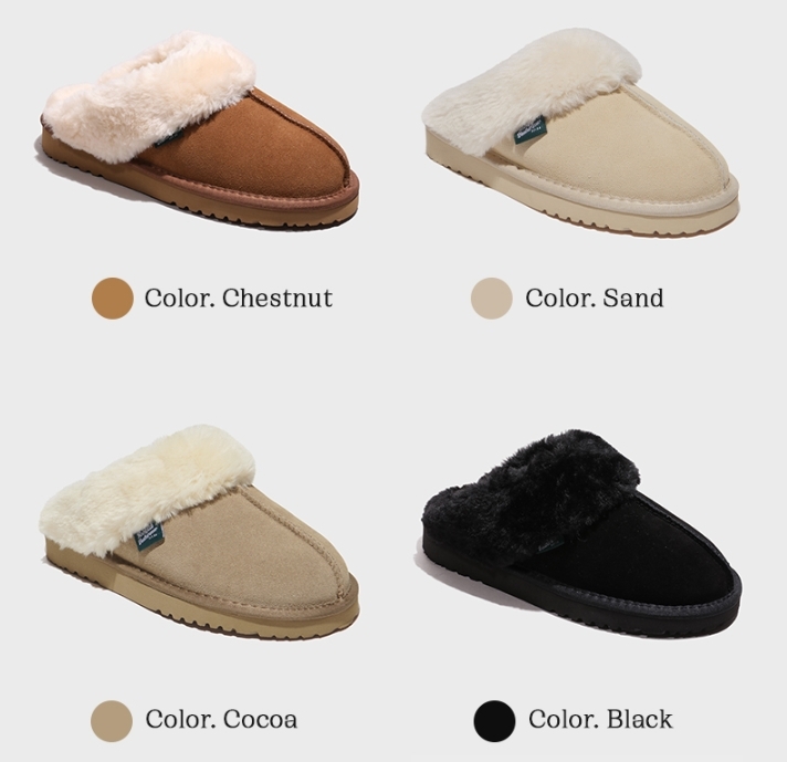 #現貨優惠 英國品牌 Rockfish 毛毛雪地靴 半拖鞋 穿搭博主必備