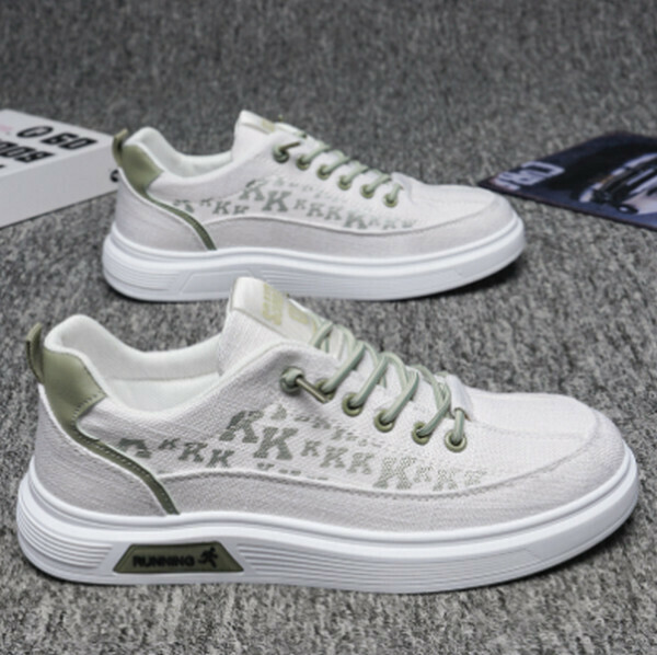 Summer Breathable Canvas Sneakers Low-Gang Casual Shoes (RDZ106)