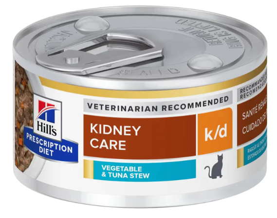 Hill’s Prescription Diet – Feline k/d Kidney Care Renal