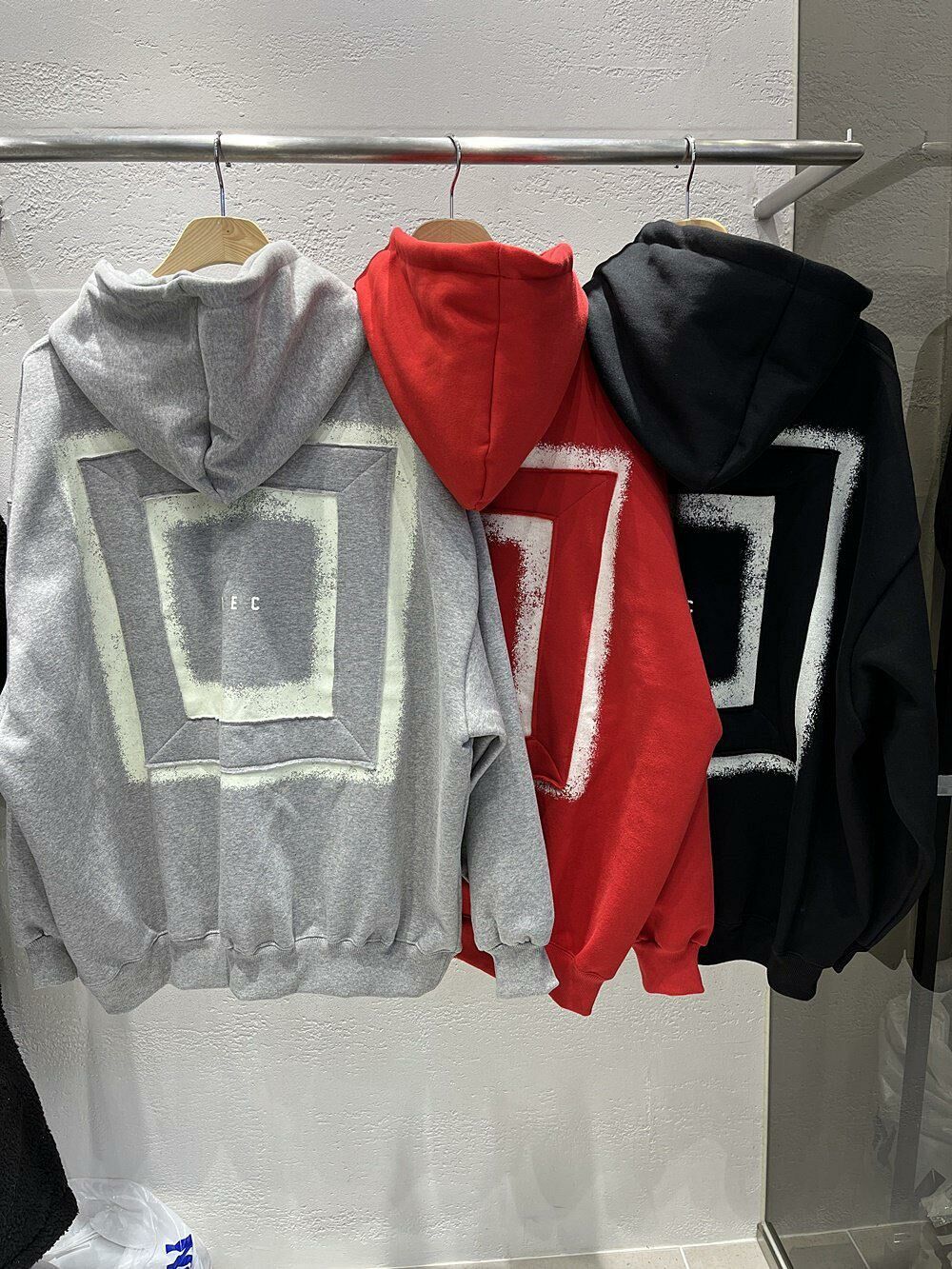 英文字圖案連帽衛衣(薄抓毛底) 10.GVTY-0059T