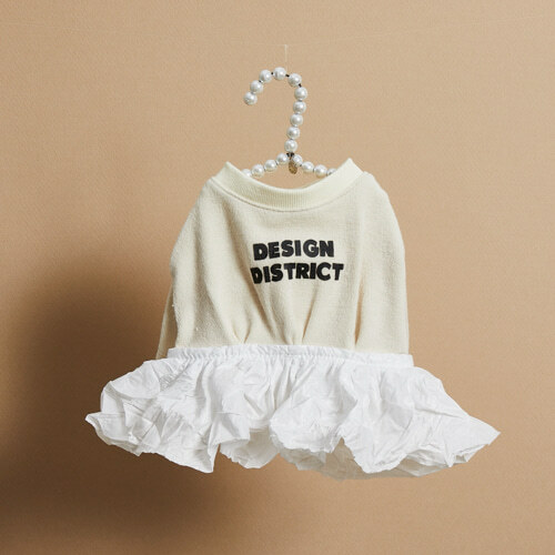 Louisdog 藝術家抓皺洋裝