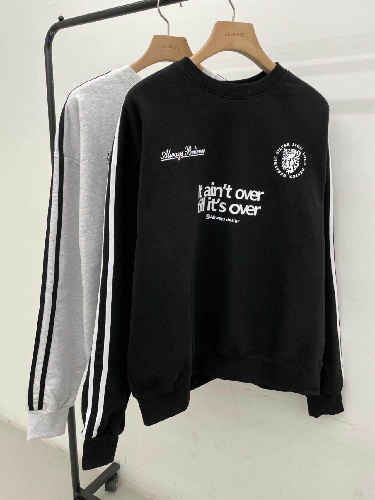 英文字圖案衛衣 ALLWAYS-003T