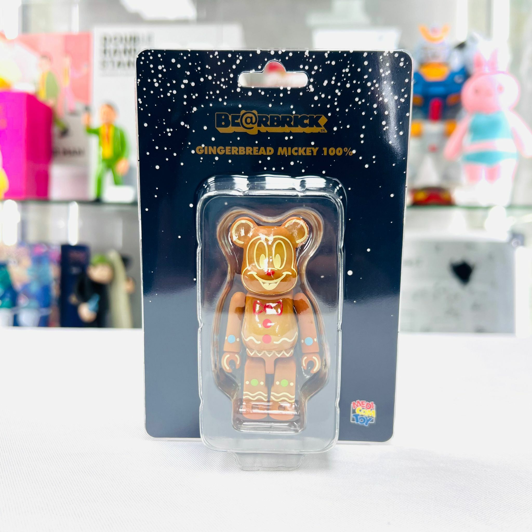 100% BE@RBRICK Gingerbread Mickey