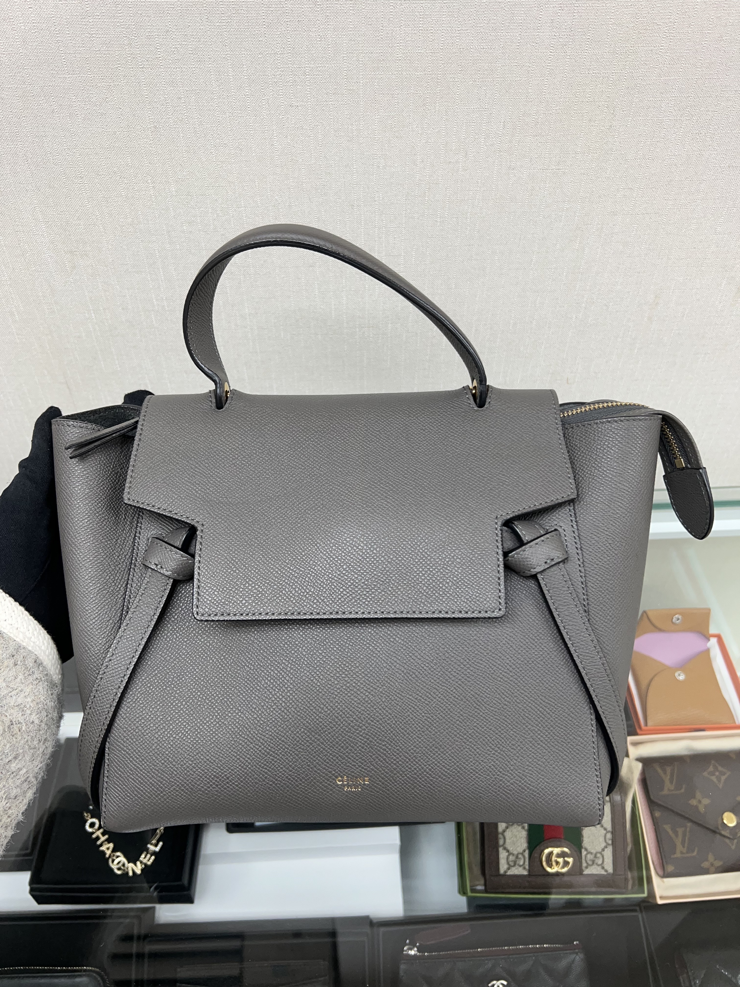Celine belt bag micro (grey)