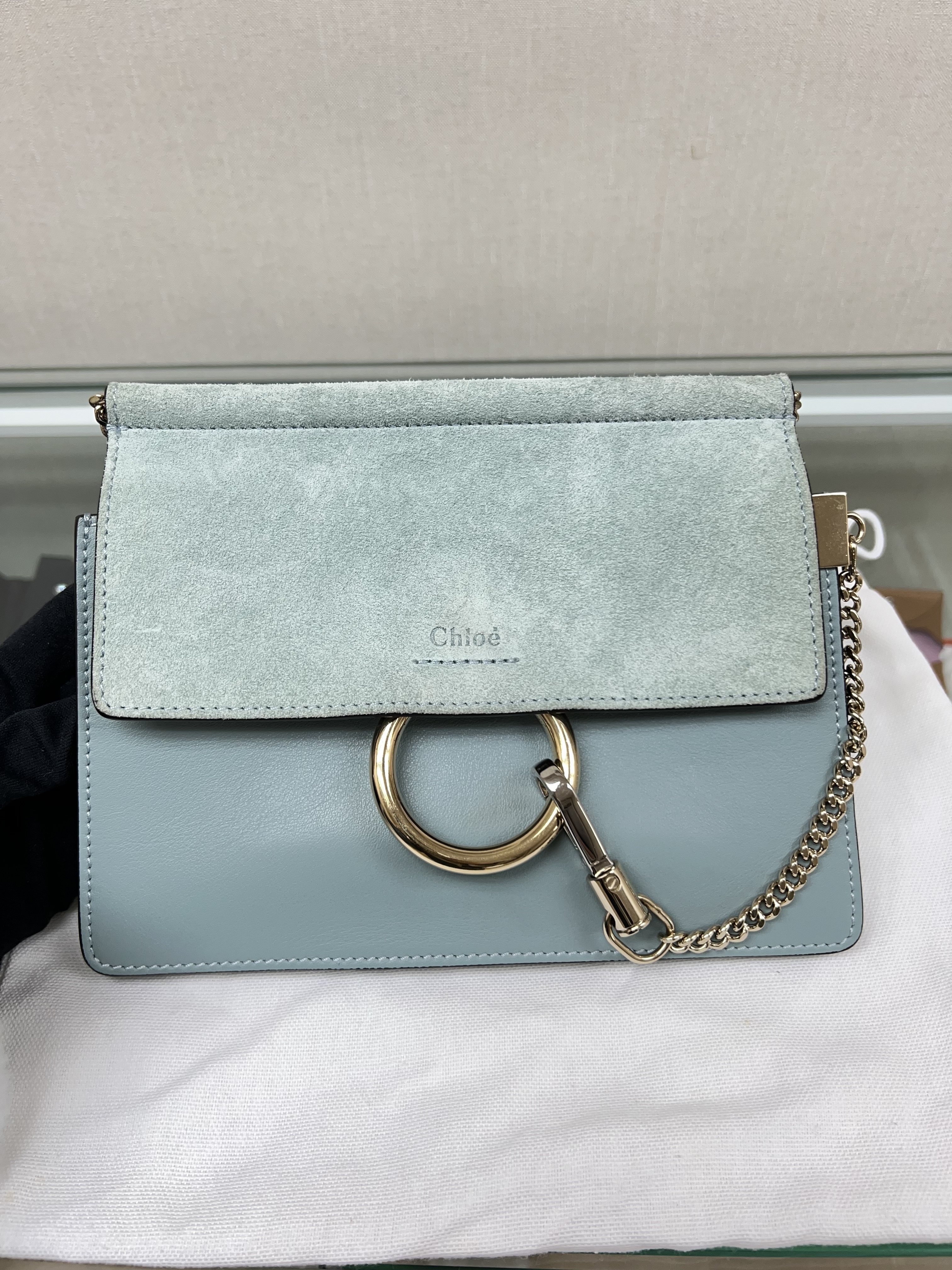 Chloe Faye chain bag mini