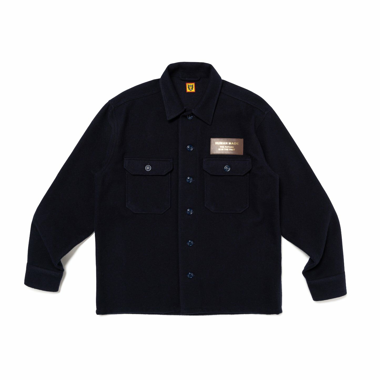2023AW HUMAN MADE WOOL CPO SHIRTS 背後 LV愛心 羊毛 襯衫 現貨