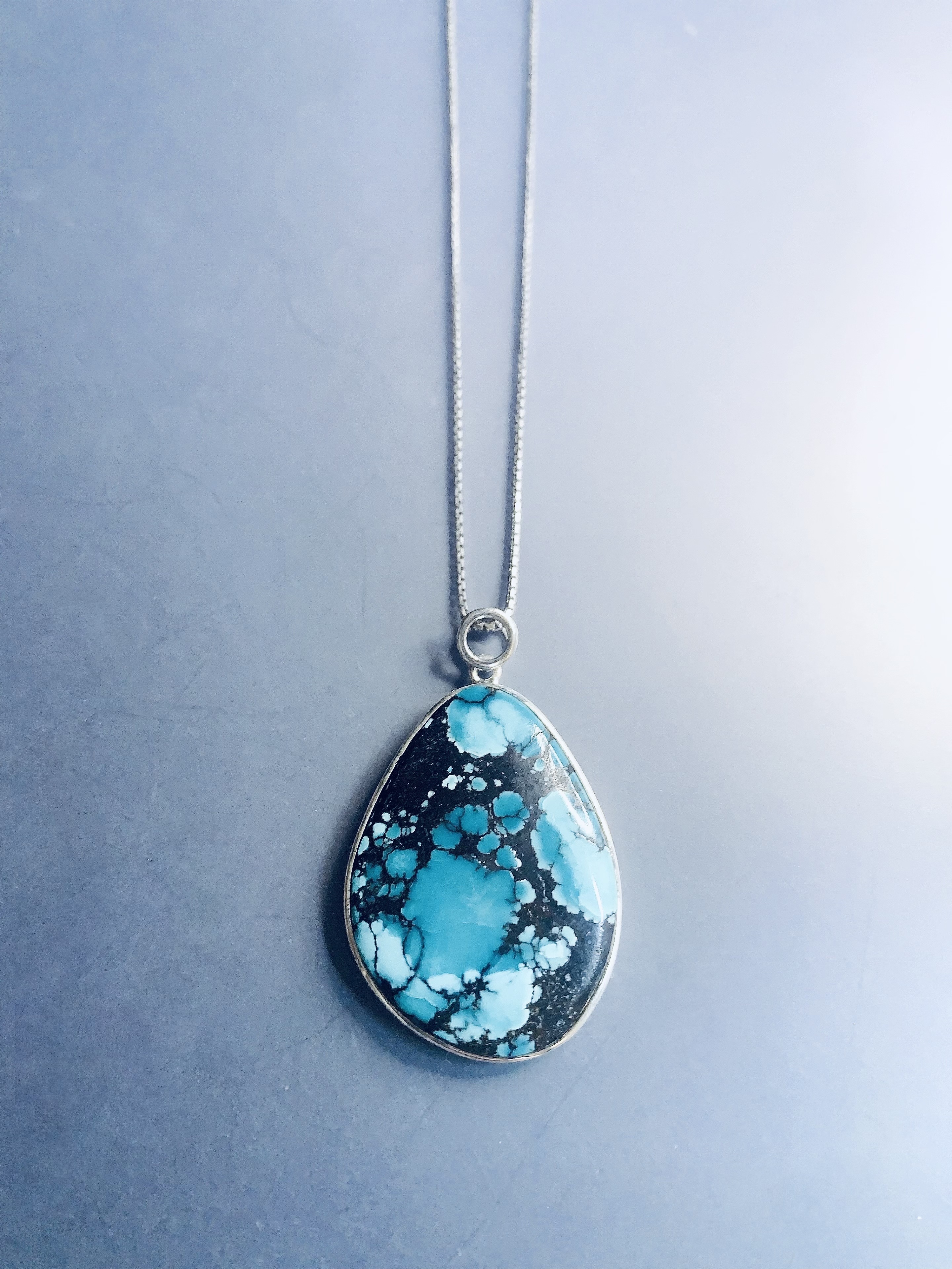 大綠松石項鍊墜｜二款