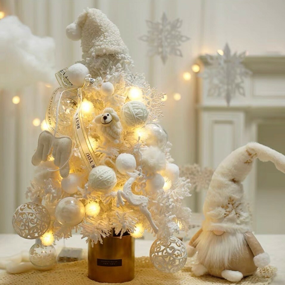 植絨下雪款白色聖誕樹 12/10結束預購 精緻仿真誕樹