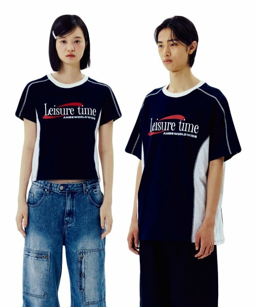 AMES LEISURE TIME TEE NAVY
