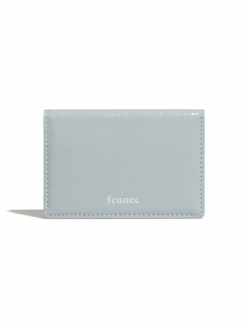 ★Fennec★ CRINKLE SOFT CARD CASE NAVY BLUE MUSINSA | fennec CRINKLE SOFT CARD CASE - NAVY BLUE