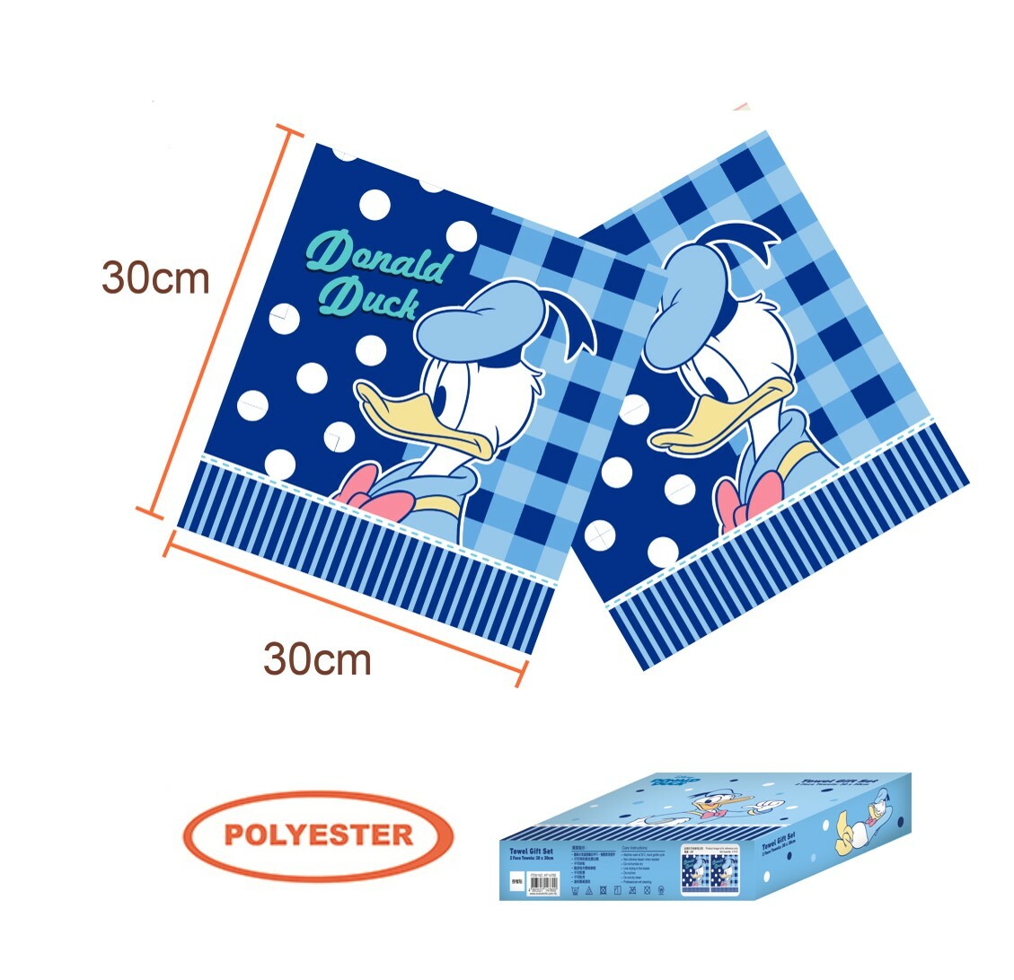 迪士尼唐老鴨 | 2P面巾 禮盒套裝