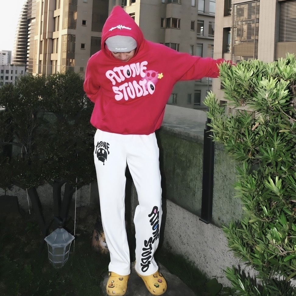 ATONE STUDIO  (SALE) 帽TEE 鬼臉捉迷藏 “PEEKABOO” HOODIE（5 COLOR）