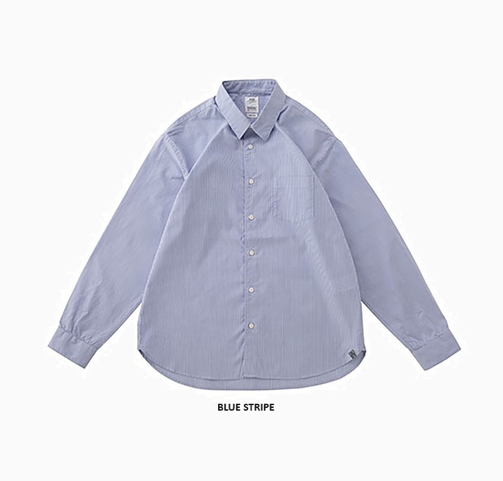 ON SALE: VISVIM HEMI SHIRT L/S - BLUE STRIPE SIZE 1 PRE ORDER ITEM (預訂中)