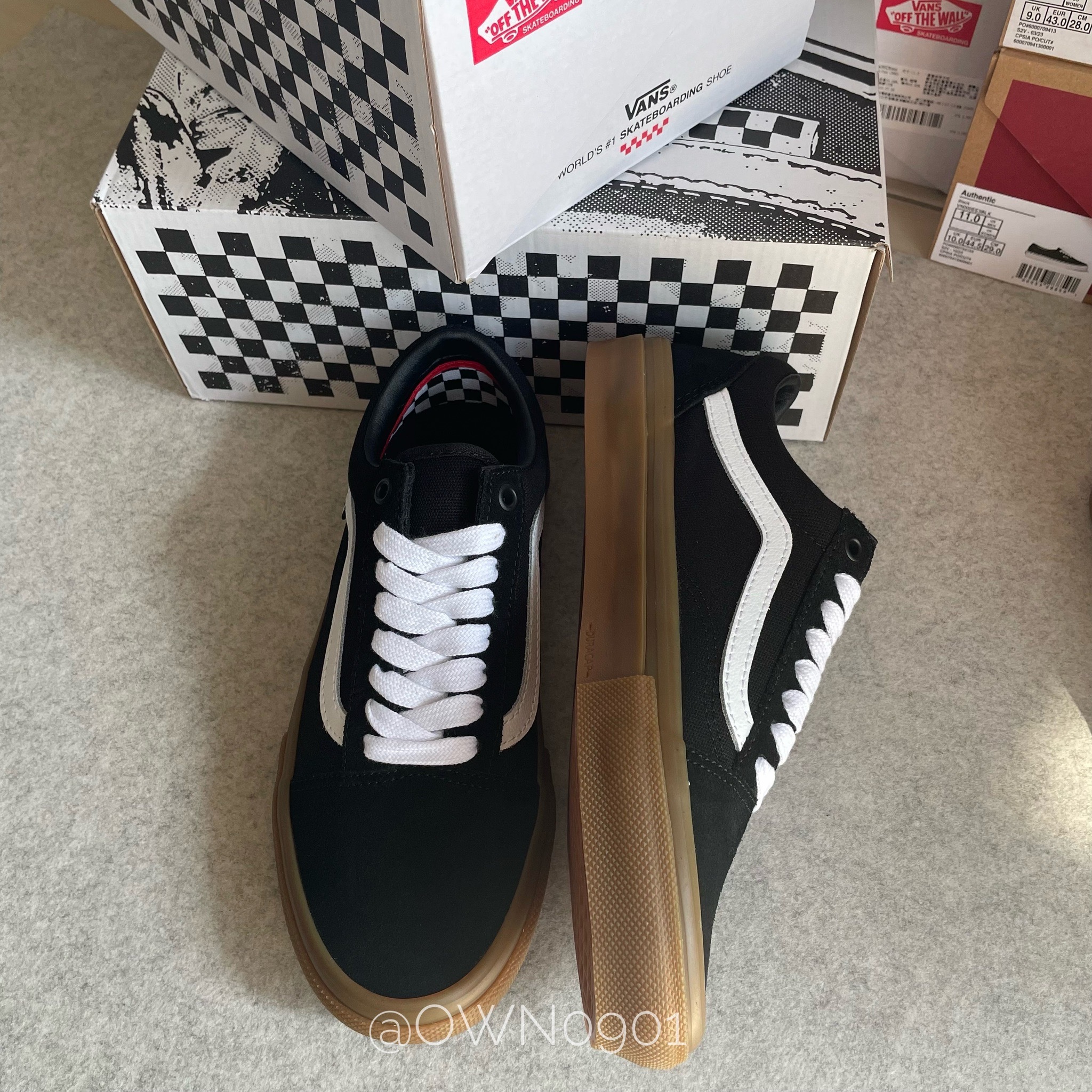 現貨】Vans Skate Old Skool 焦糖黑焦糖韓國韓系滑板鞋男女同款黑色