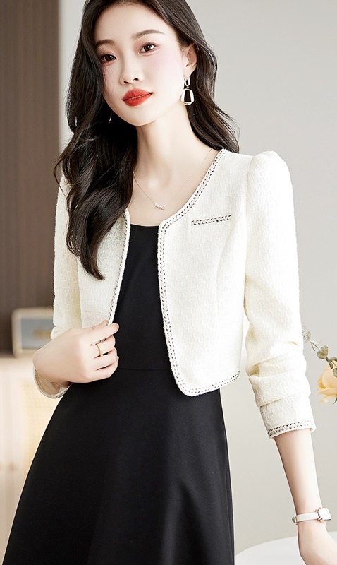 小香風外套黑洋裝套裝 兩色